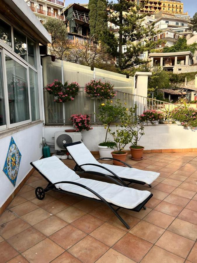 Vila Il Terrazzo Di Marlu Taormina Exteriér fotografie
